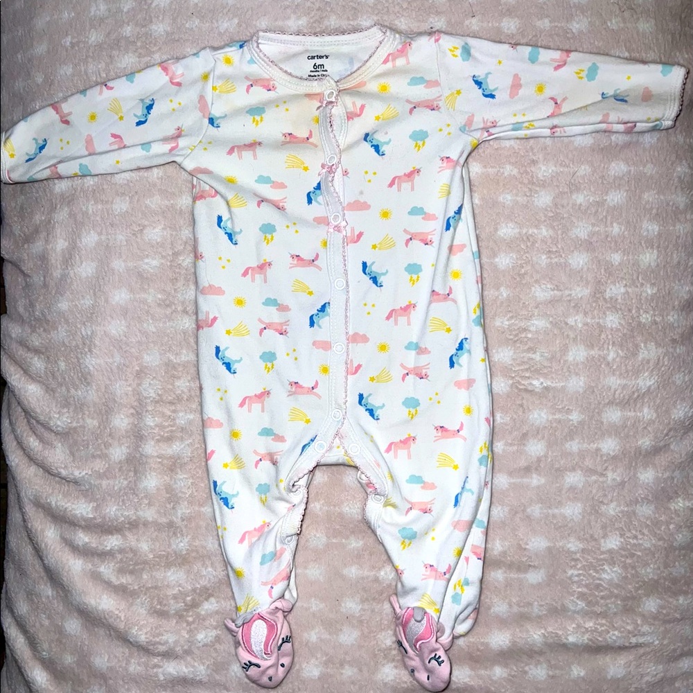 Floral Infant Sleepers